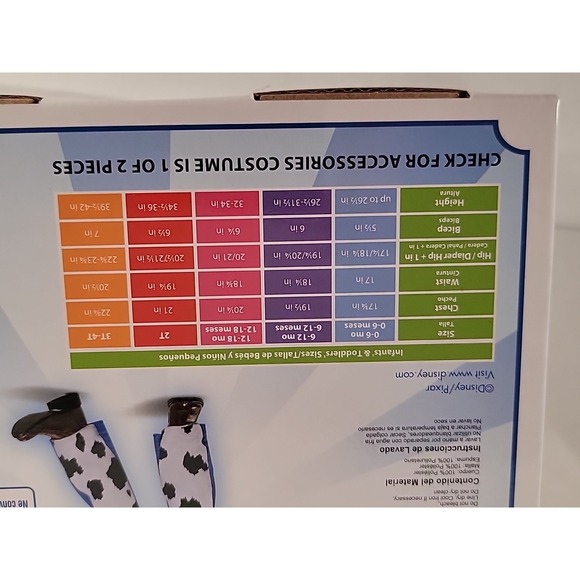 Jessie Disney Toddler Baby Child Costume Halloween Toy Story 3-4T New - Picture 13 of 13